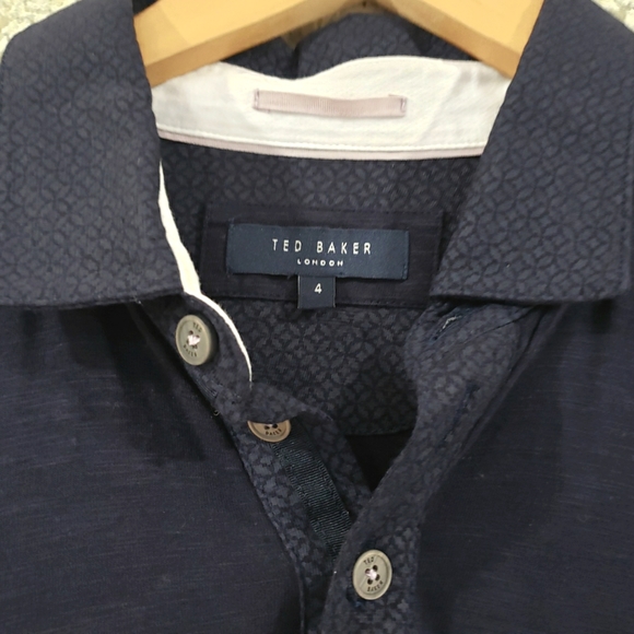 Ted Baker Navy Polo - Picture 3 of 6